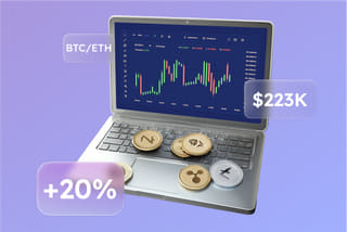 AI automated trading system technology visualization on Solace Wertek